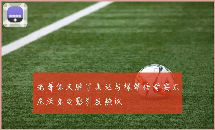 老哥你又胖了美记与绿军传奇安东尼沃克合影引发热议